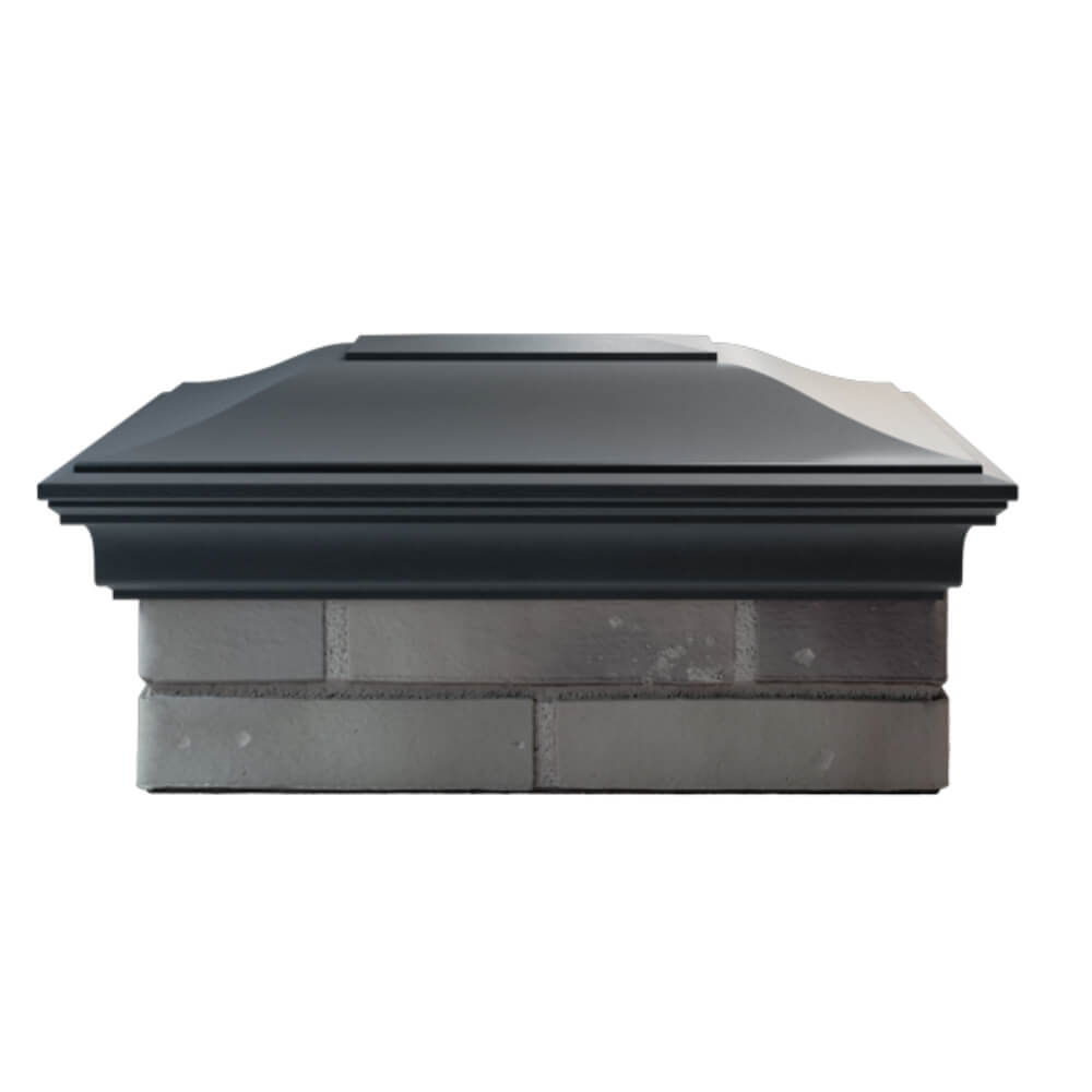 Колпак Zking Монблан Серый на столб 2х1.5 кирпича (515х385мм) в Барнауле фото