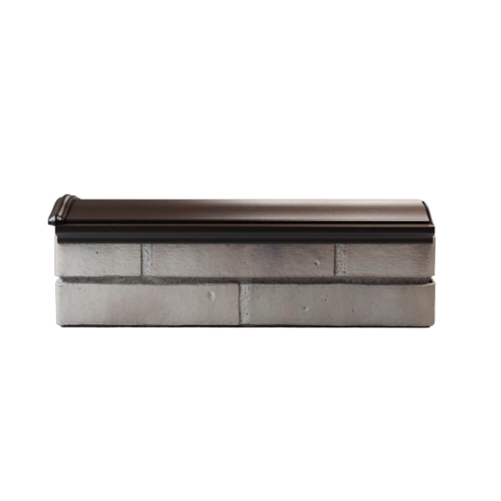 Парапет Zking Монблан Коричневый посадка на 0.5 кирпича (130мм) в Барнауле фото