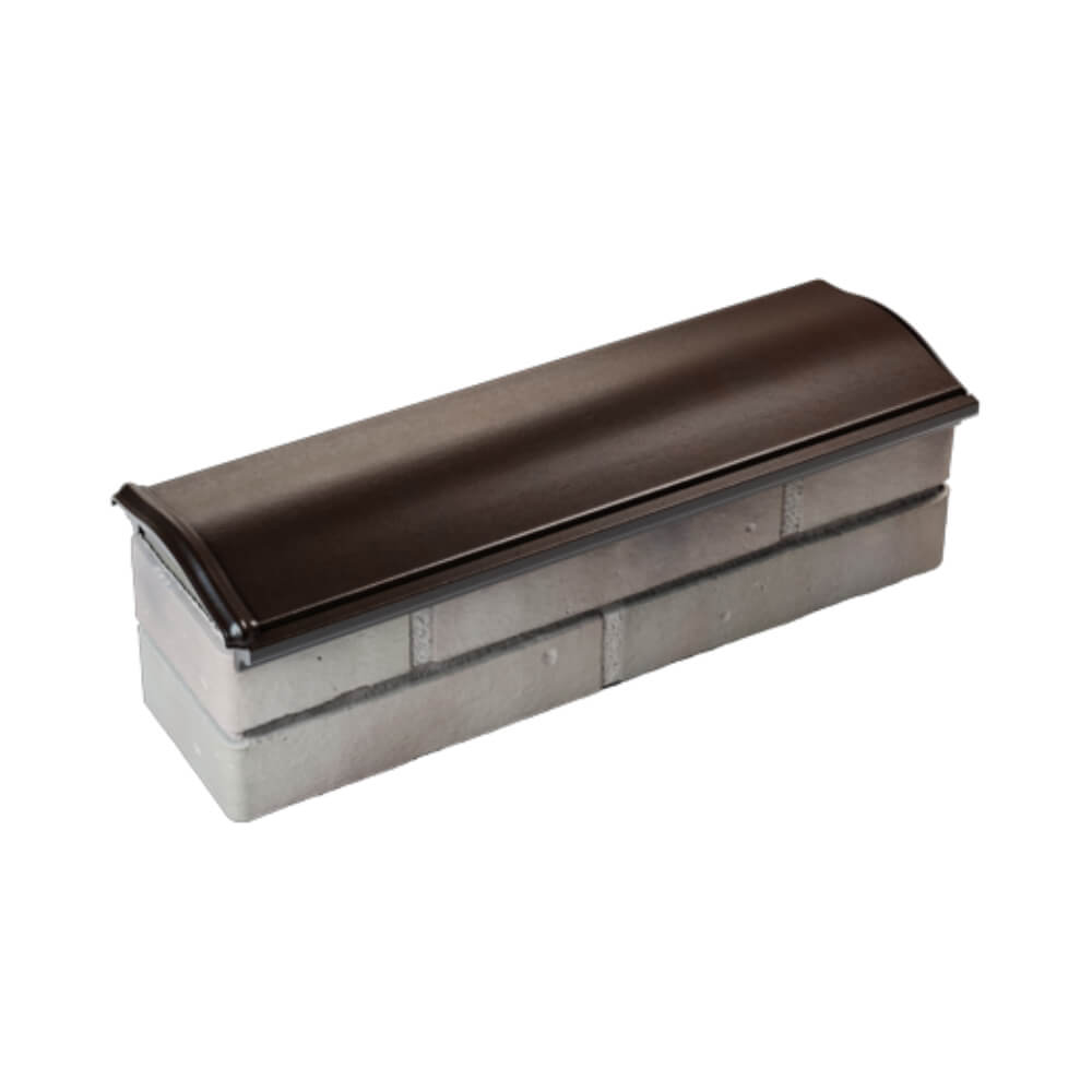 Парапет Zking Монблан Коричневый посадка на 0.5 кирпича (130мм) в Барнауле фото