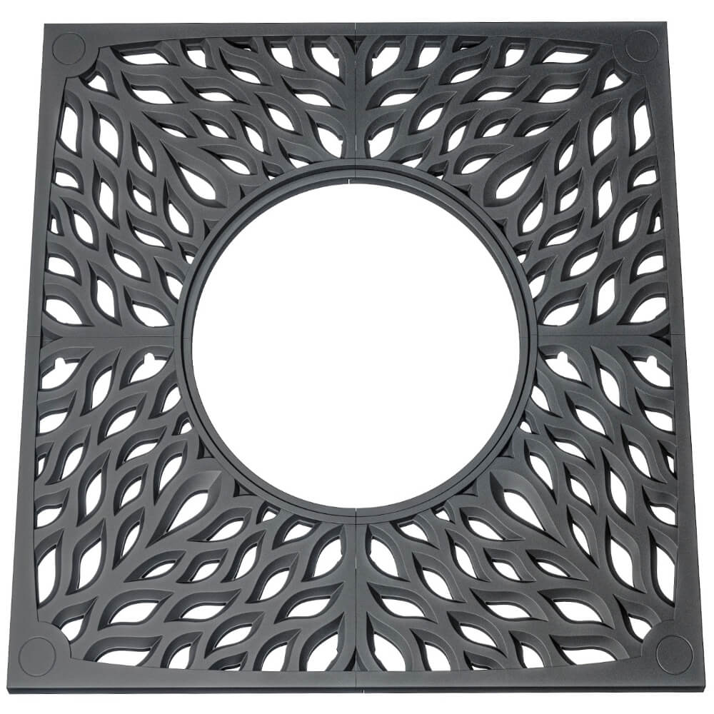 Приствольная решетка для дерева ZKING CRUST 2х2м Черная Барнаул фото