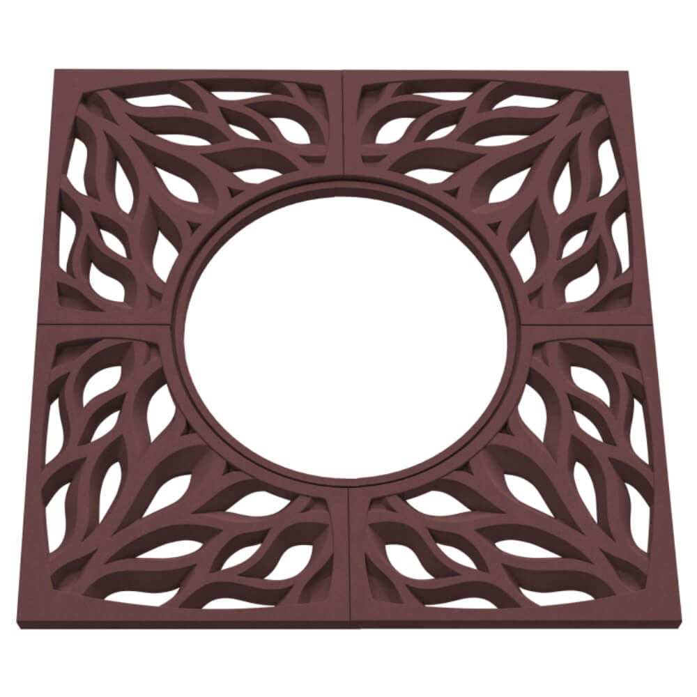 Приствольная решетка для дерева ZKING CRUST 1.2х1.2м Коричневая в Барнауле фото