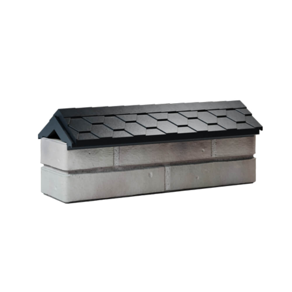 Парапет Zking Эверест Черный с посадкой на 0.5 кирпича (130мм) Барнаул фото