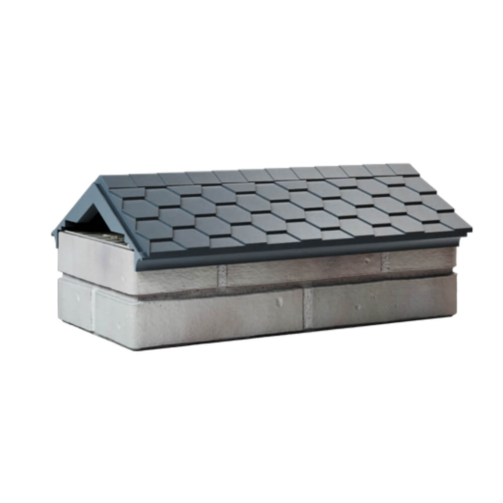 Парапет Zking Эверест Серый с посадкой на 1 кирпич (200/225/255мм) Барнаул фото