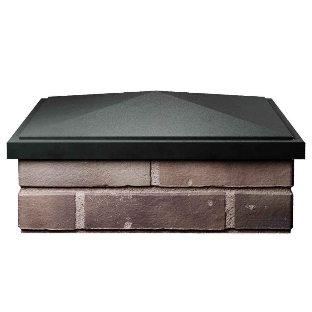 Колпак Zking БонаМоно Черный на столб 2х2 кирпича (515х515, 530х530мм) Барнаул фото