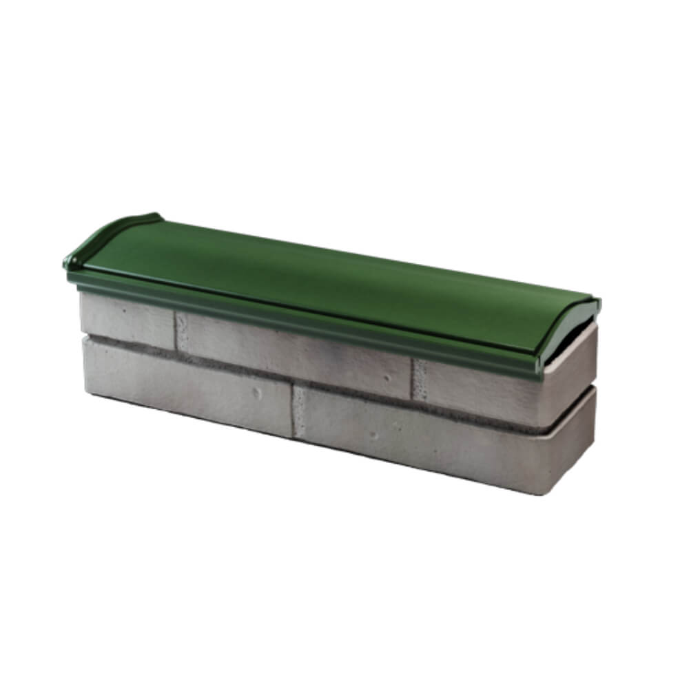 Парапет Zking Монблан Зеленый посадка на 0.5 кирпича (130мм) в Барнауле фото