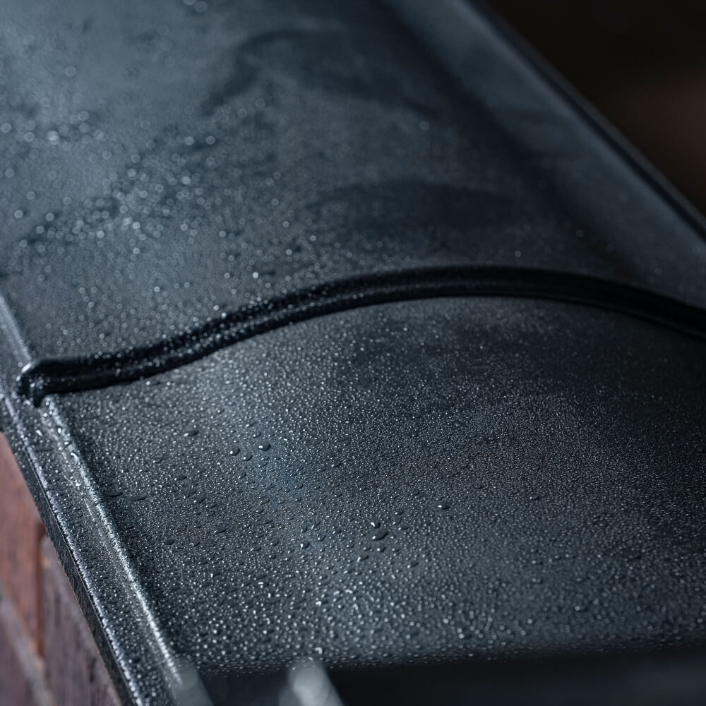 Парапет Zking Монблан Черный посадка на 0.5 кирпича (130мм) в Барнауле фото