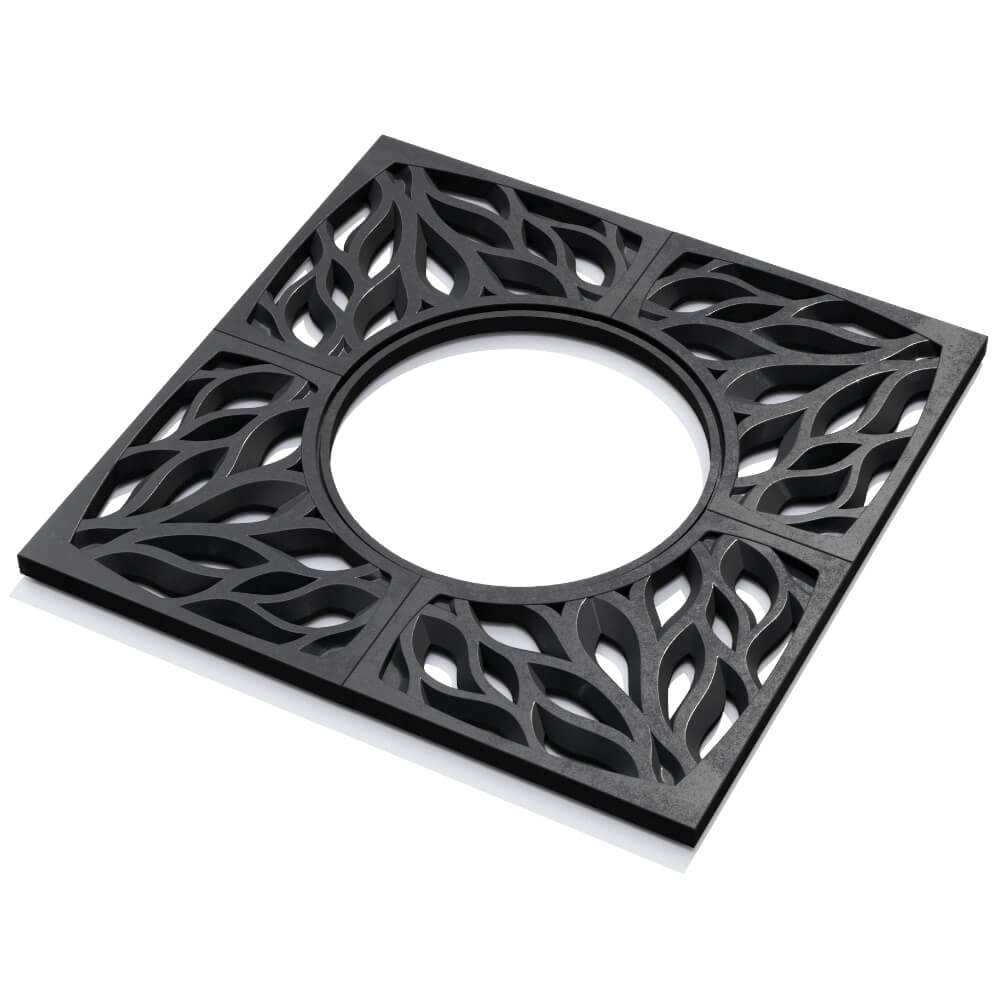 Приствольная решетка для дерева ZKING CRUST 1.2х1.2м Черная в Барнауле фото