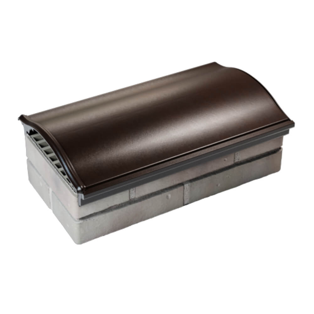 Парапет Zking Монблан Коричневый посадка на 1 кирпич (200/225/255мм) в Барнауле фото