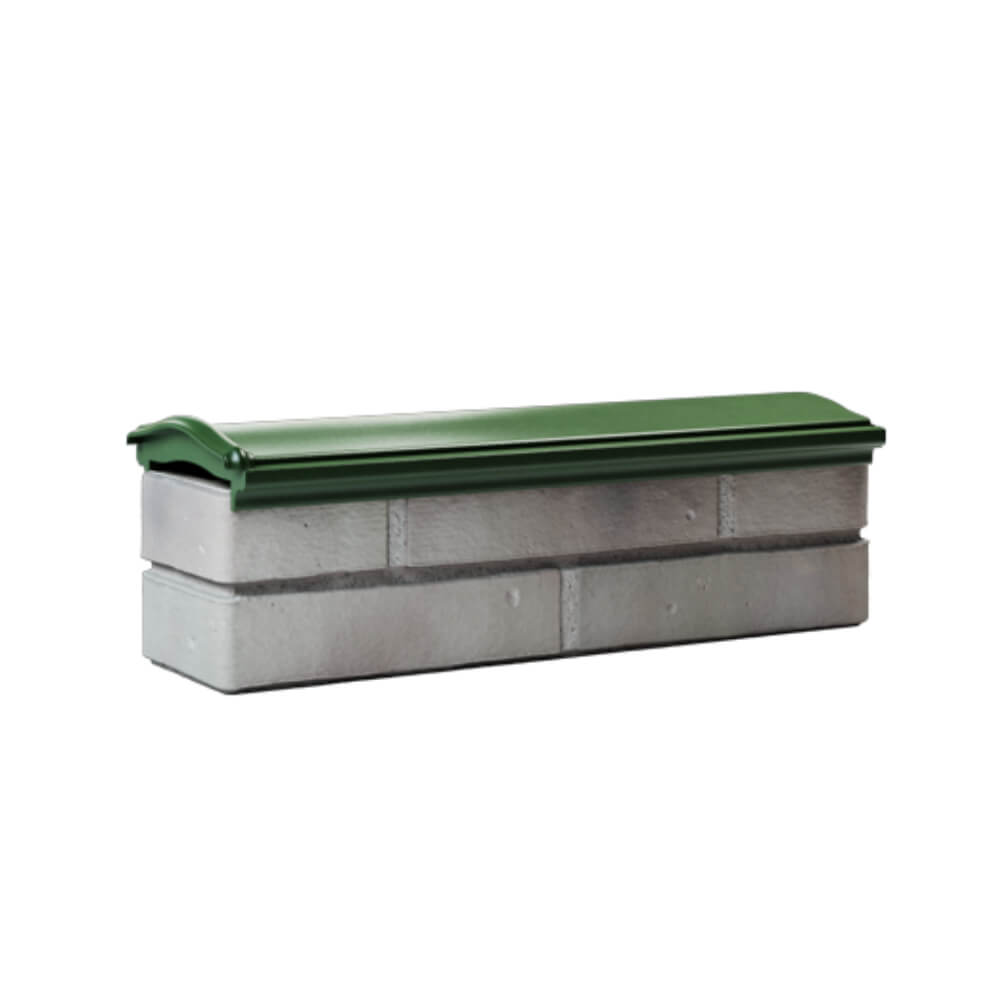 Парапет Zking Монблан Зеленый посадка на 0.5 кирпича (130мм) Барнаул фото