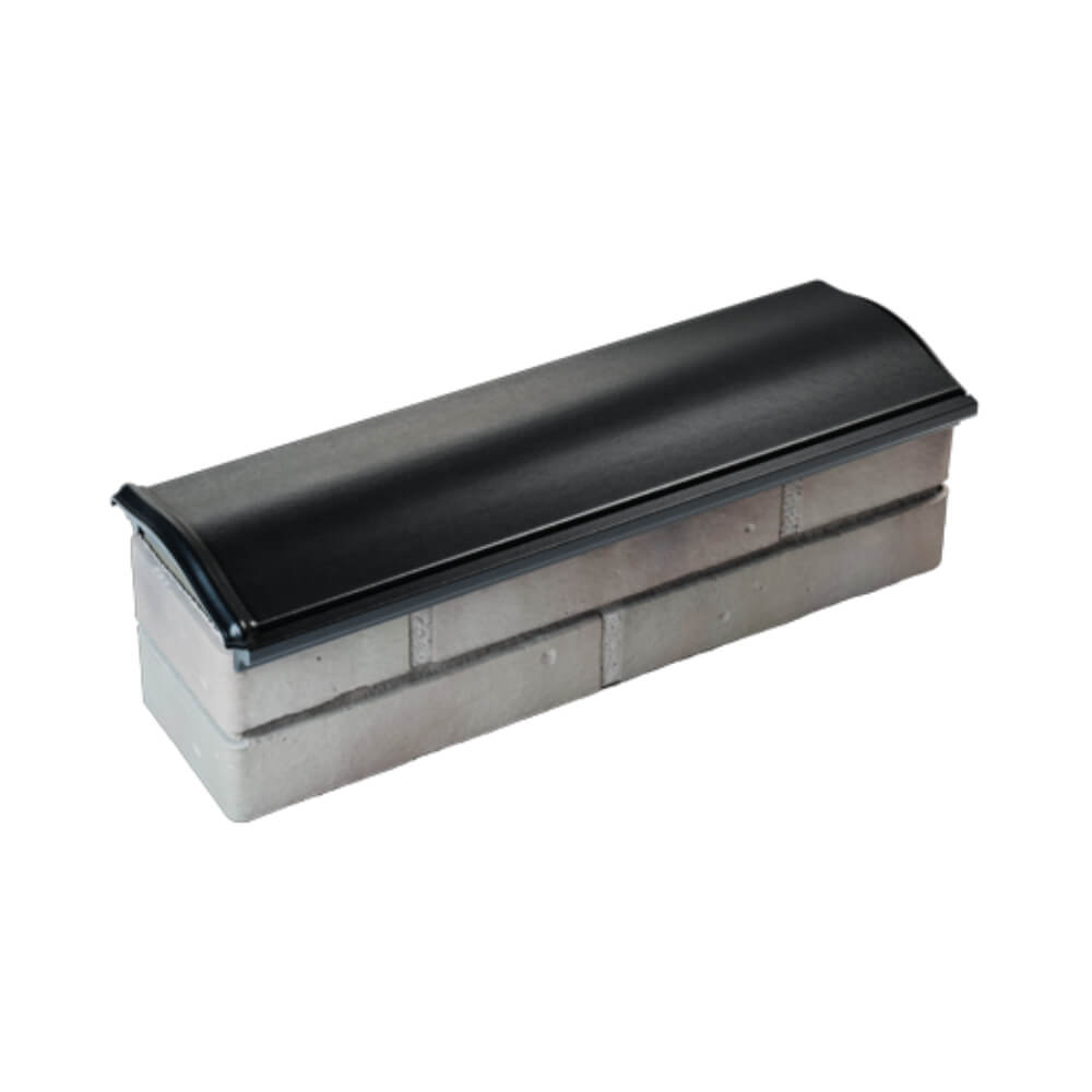 Парапет Zking Монблан Черный посадка на 0.5 кирпича (130мм) в Барнауле фото