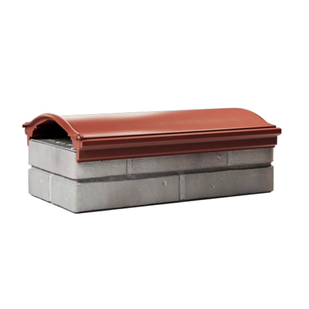 Парапет Zking Монблан Красный посадка на 1 кирпич (200/225/255мм) Барнаул фото