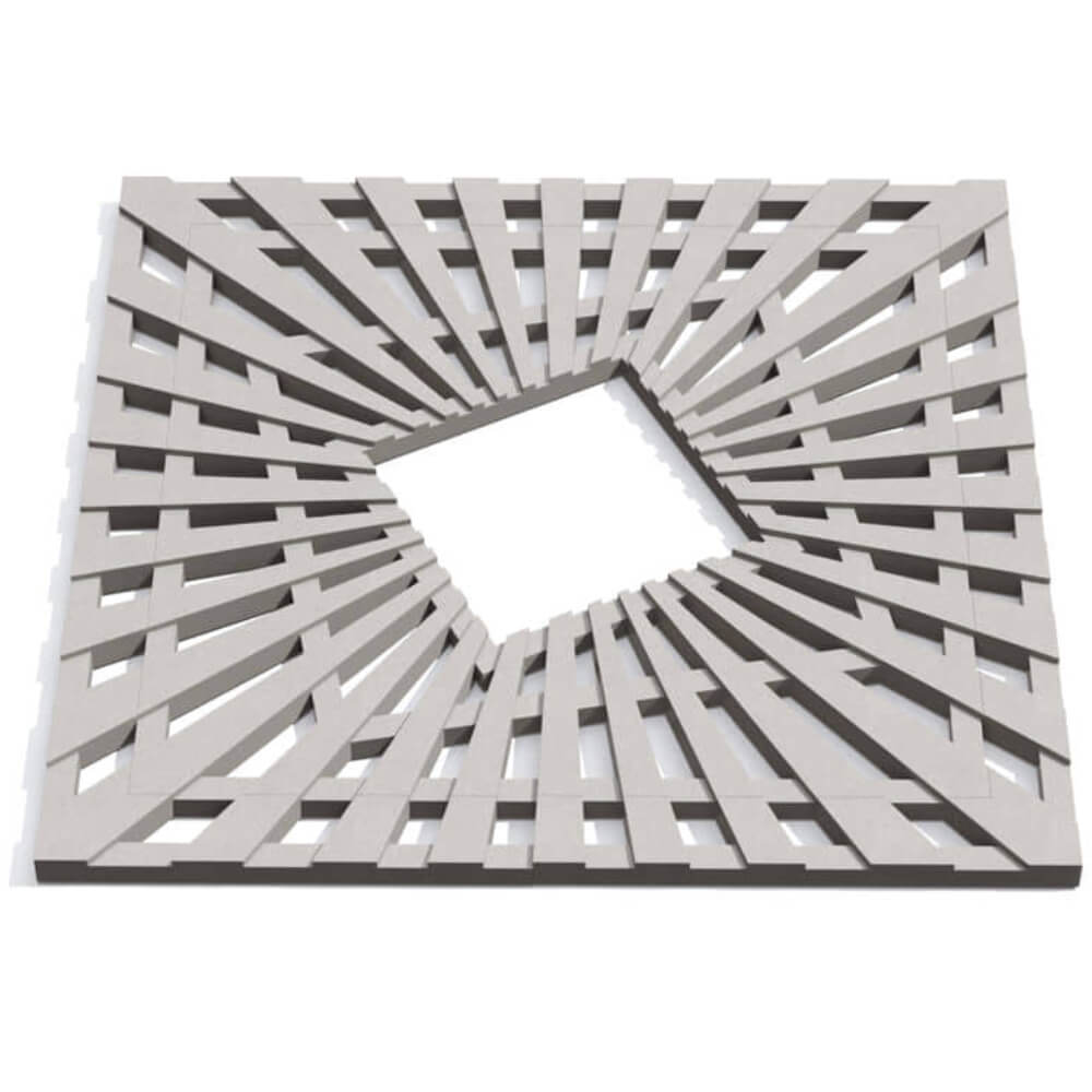 Приствольная решетка для дерева ZKING ATMOSPHERE 1.2х1.2м Бежевая Барнаул фото