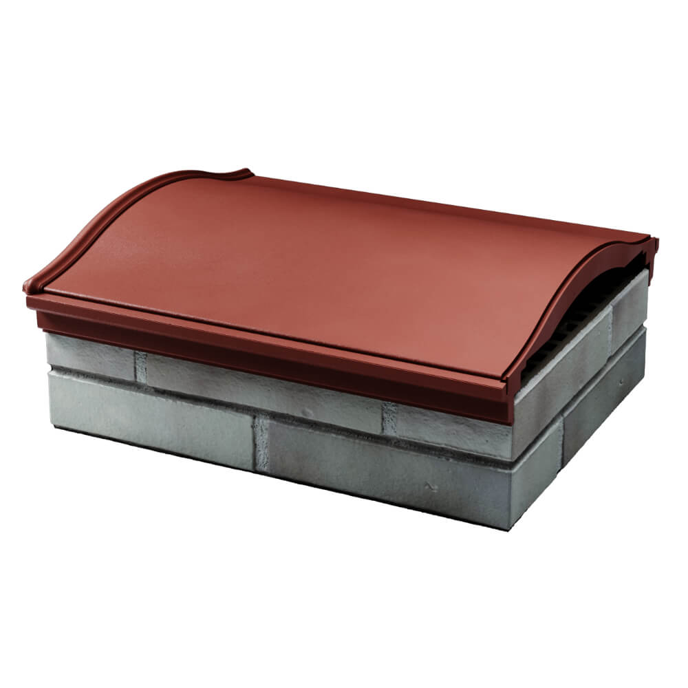 Парапет Zking Монблан Красный посадка на 1.5 кирпича (355/385мм) в Барнауле фото