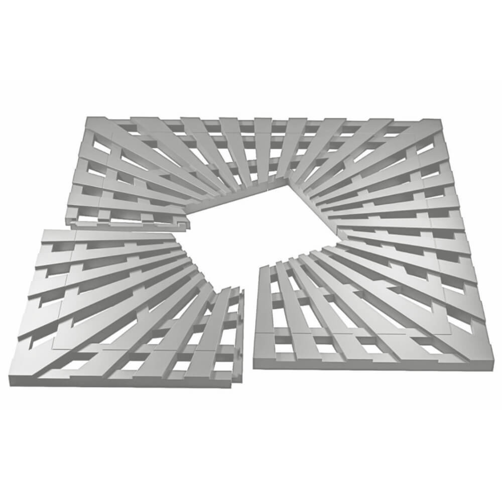 Приствольная решетка для дерева ZKING ATMOSPHERE 1.2х1.2м Бежевая в Барнауле фото