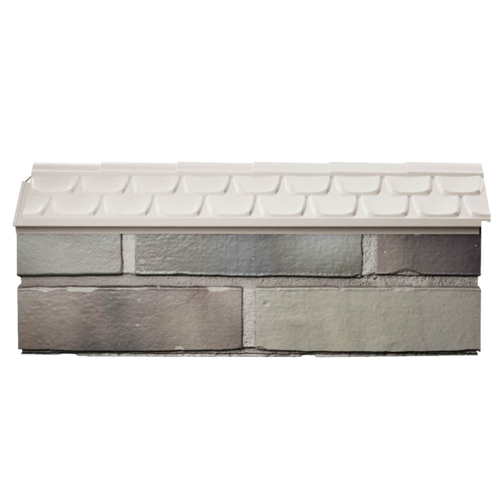 Парапет Zking Эльбрус Бежевый с посадкой на 0.5 кирпича (130мм) в Барнауле фото