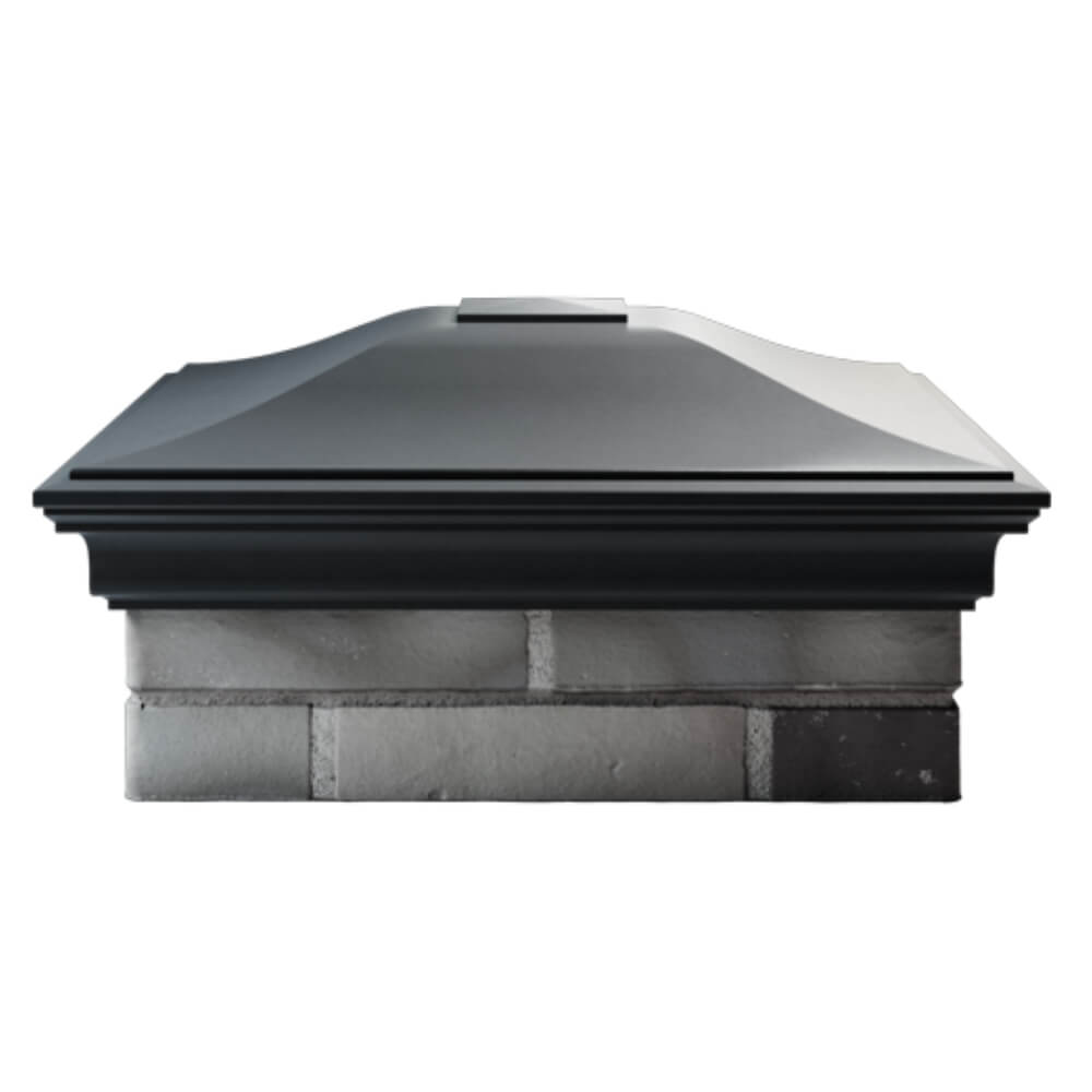 Колпак Zking Монблан Серый на столб 2х2 кирпича (515х515мм) в Барнауле фото