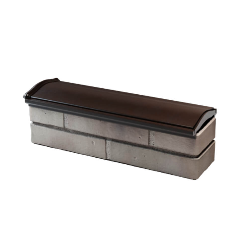 Парапет Zking Монблан Коричневый посадка на 0.5 кирпича (130мм) в Барнауле фото