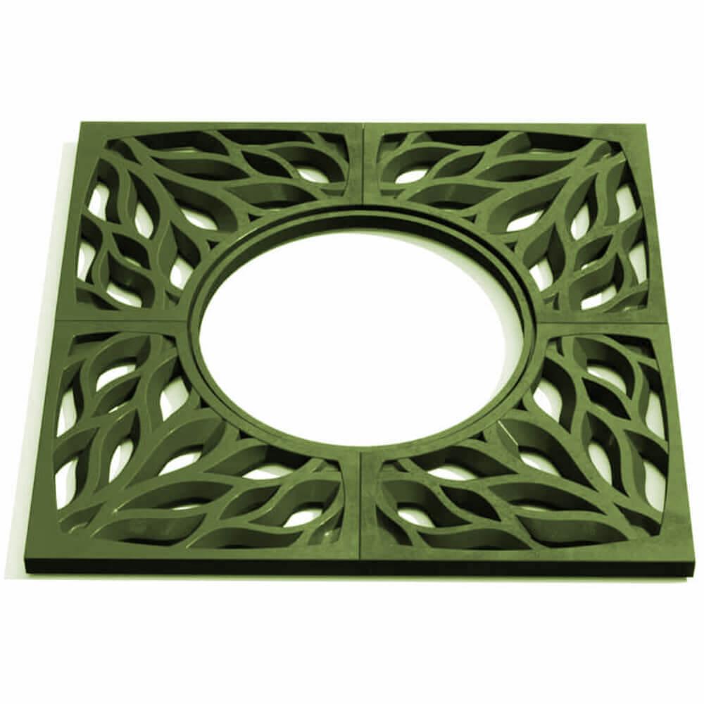 Приствольная решетка для дерева ZKING CRUST 1.2х1.2м Зеленая Барнаул фото