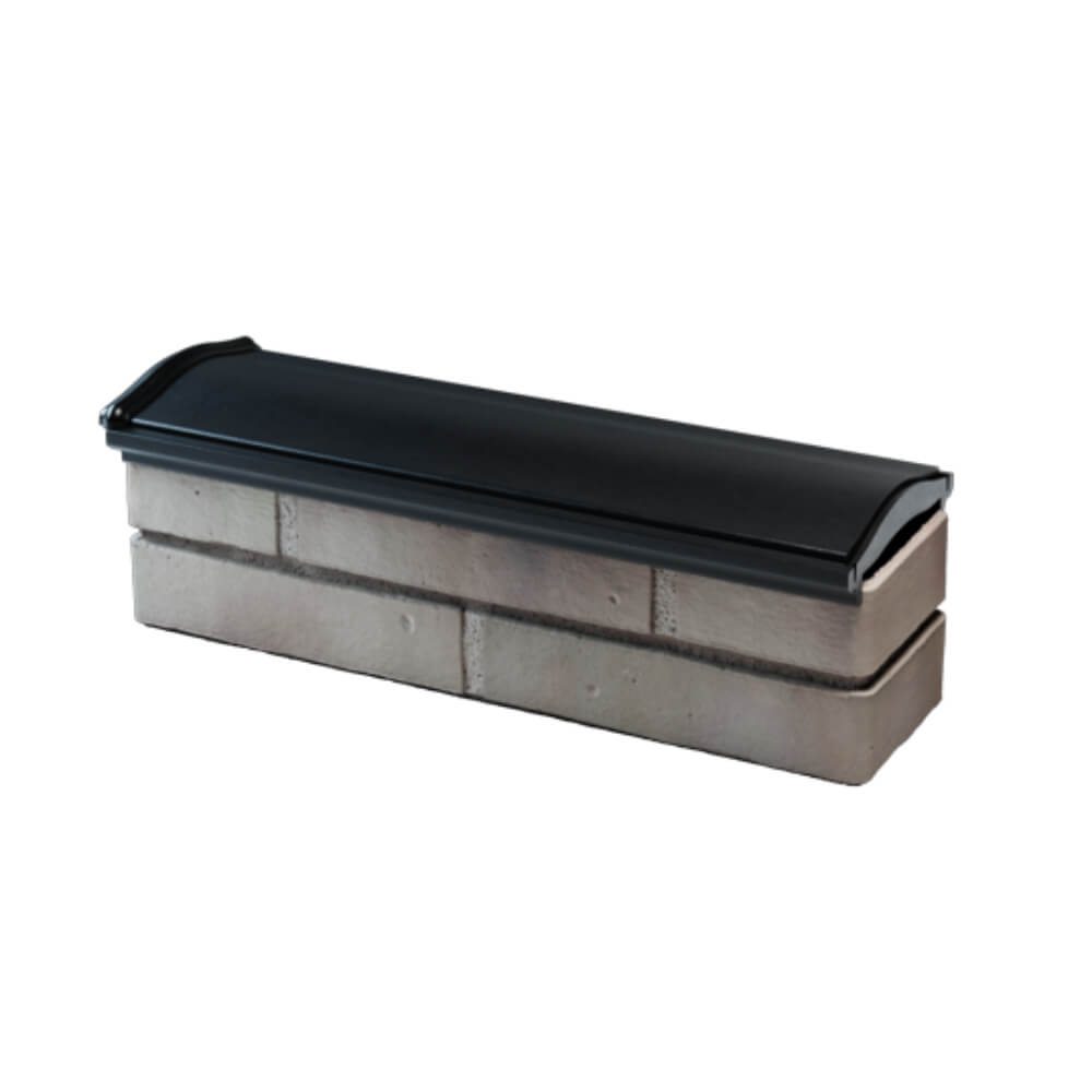 Парапет Zking Монблан Черный посадка на 0.5 кирпича (130мм) в Барнауле фото