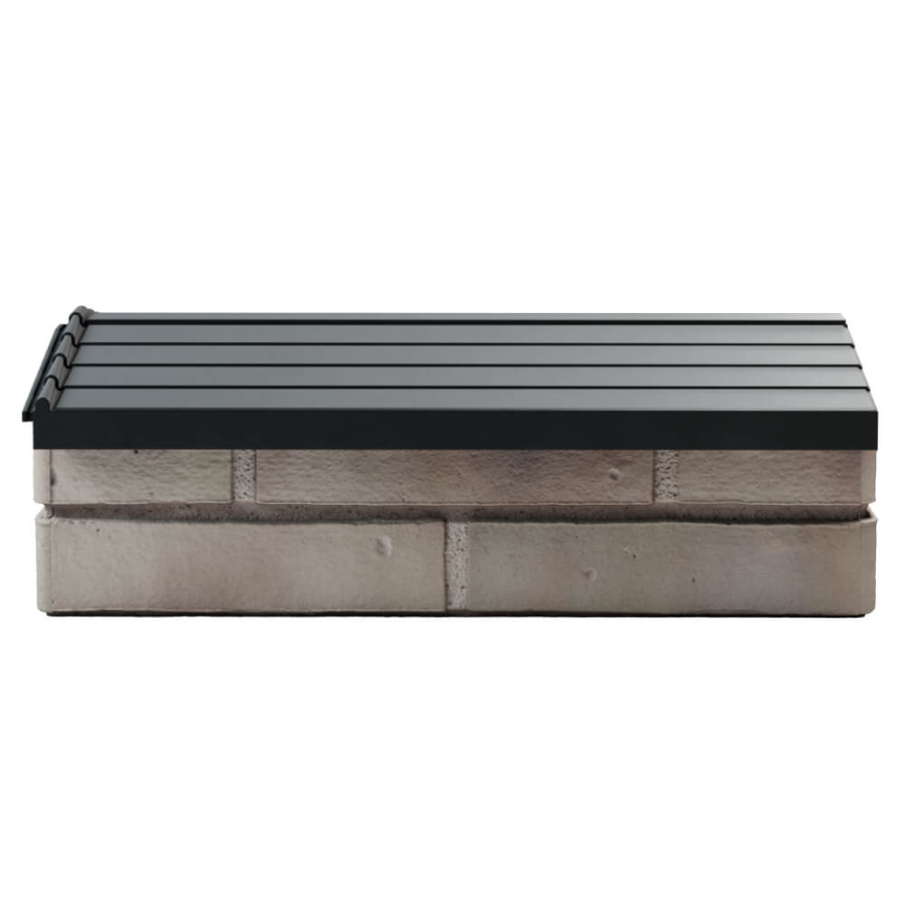 Парапет Zking Бона ХайТек Серый с посадкой на 1 кирпич (200/225/255мм) в Барнауле фото