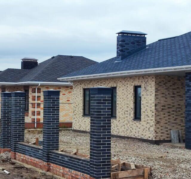 Колпак Zking Бона ХайТек Серый на столб 1.5х1.5 кирпича (385х385мм) в Барнауле фото