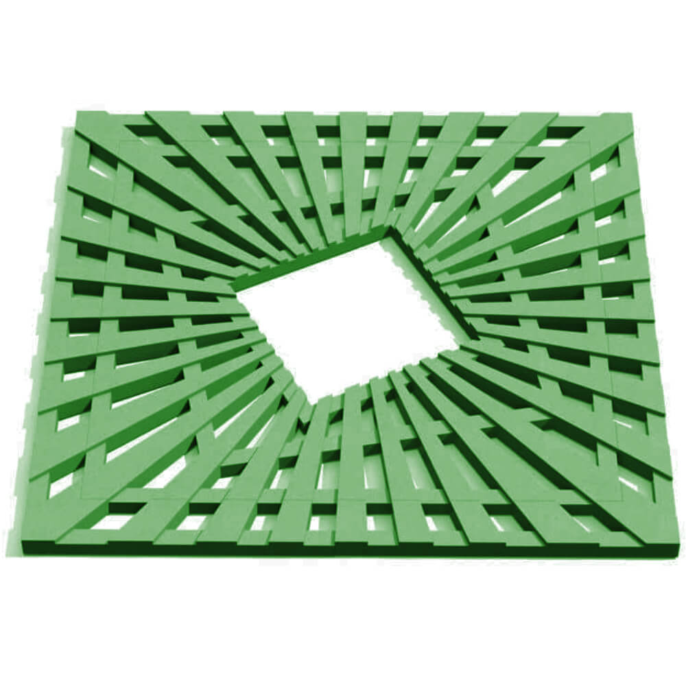 Приствольная решетка для дерева ZKING ATMOSPHERE 1.2х1.2м Зеленая Барнаул фото