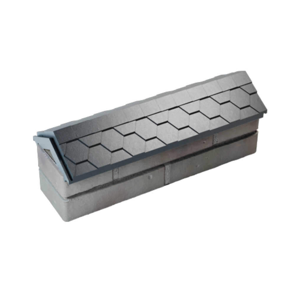 Парапет Zking Эверест Серый с посадкой на 0.5 кирпича (130мм) в Барнауле фото